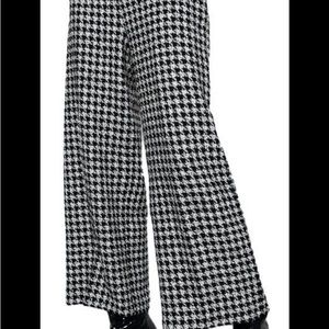 Zara houndstooth culottes